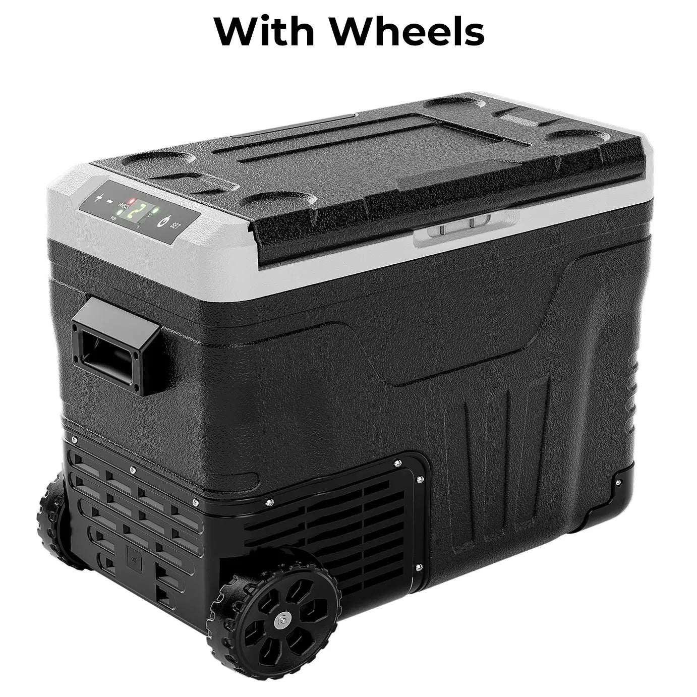 Portable Fridge Outdoor Freezer with 12/24V DC & 110-240V AC